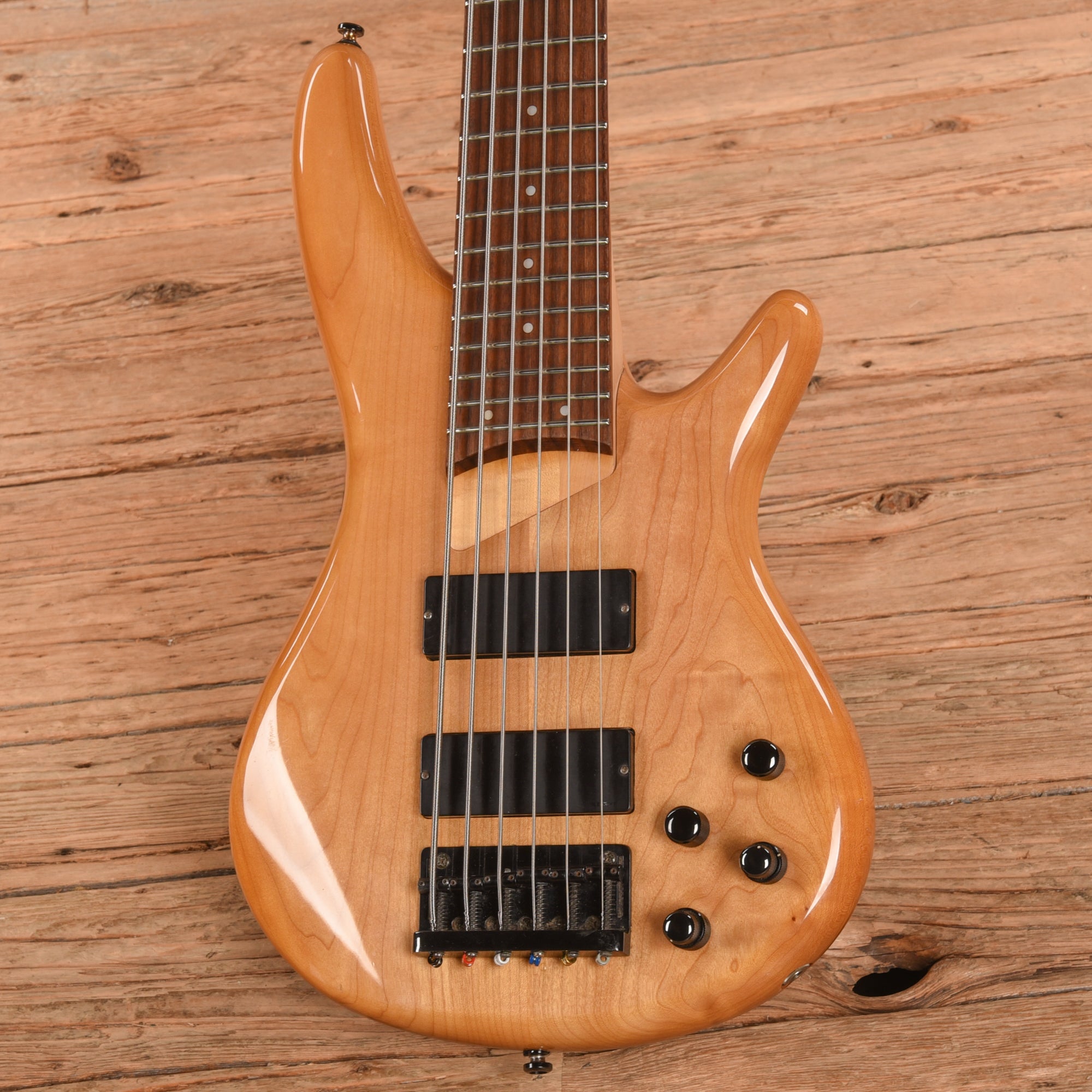 Ibanez SR506 Standard 6-String Bass Natural Bass Guitars / 5-String or More