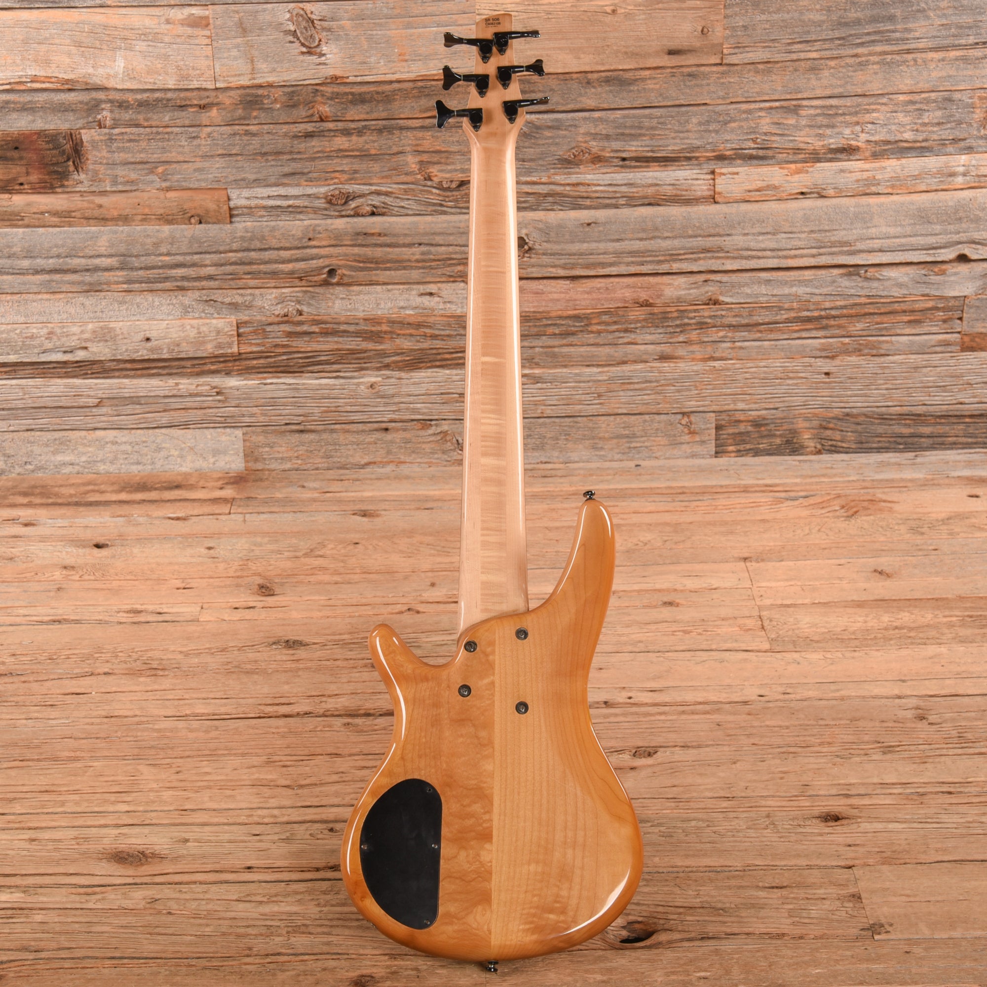 Ibanez SR506 Standard 6-String Bass Natural Bass Guitars / 5-String or More