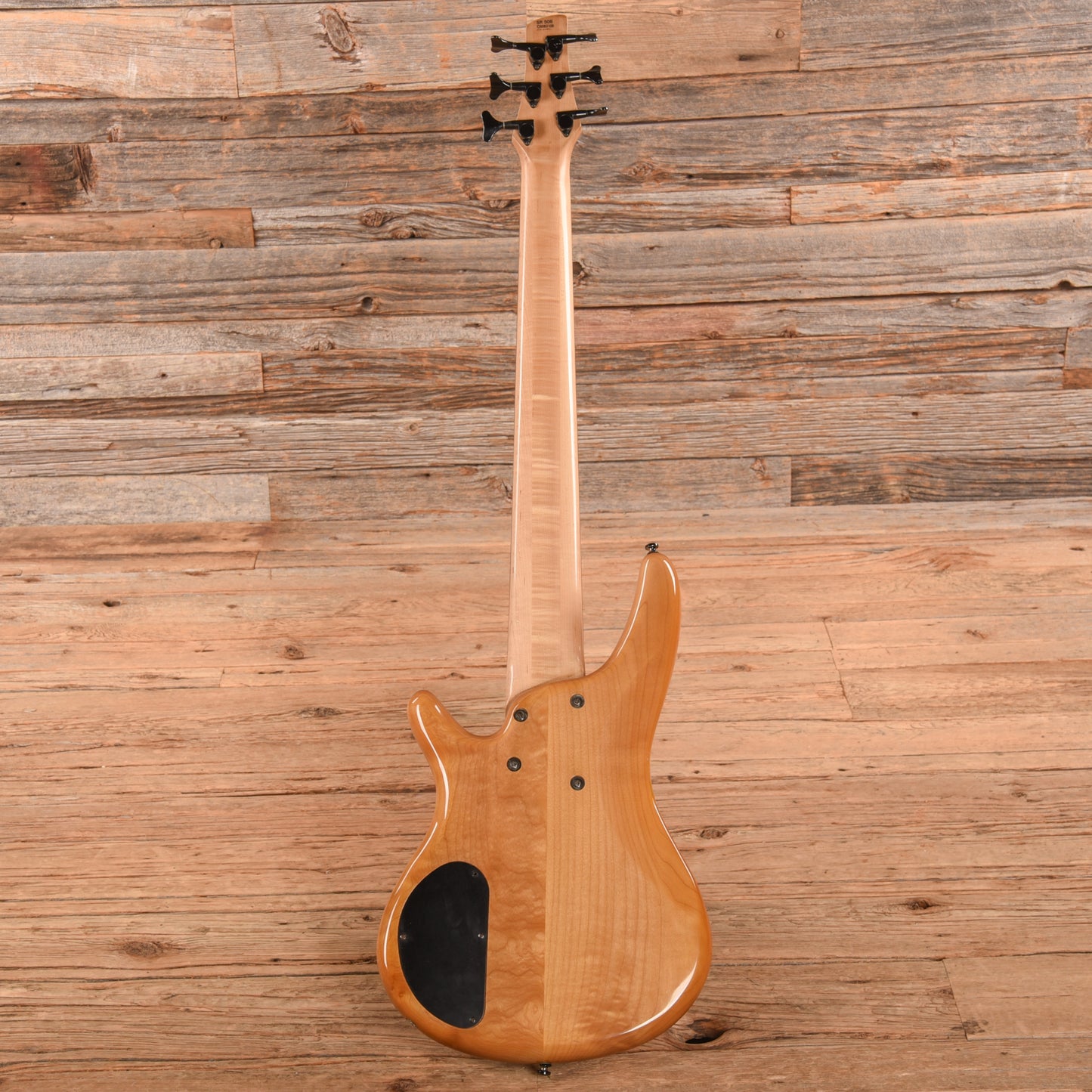 Ibanez SR506 Standard 6-String Bass Natural Bass Guitars / 5-String or More