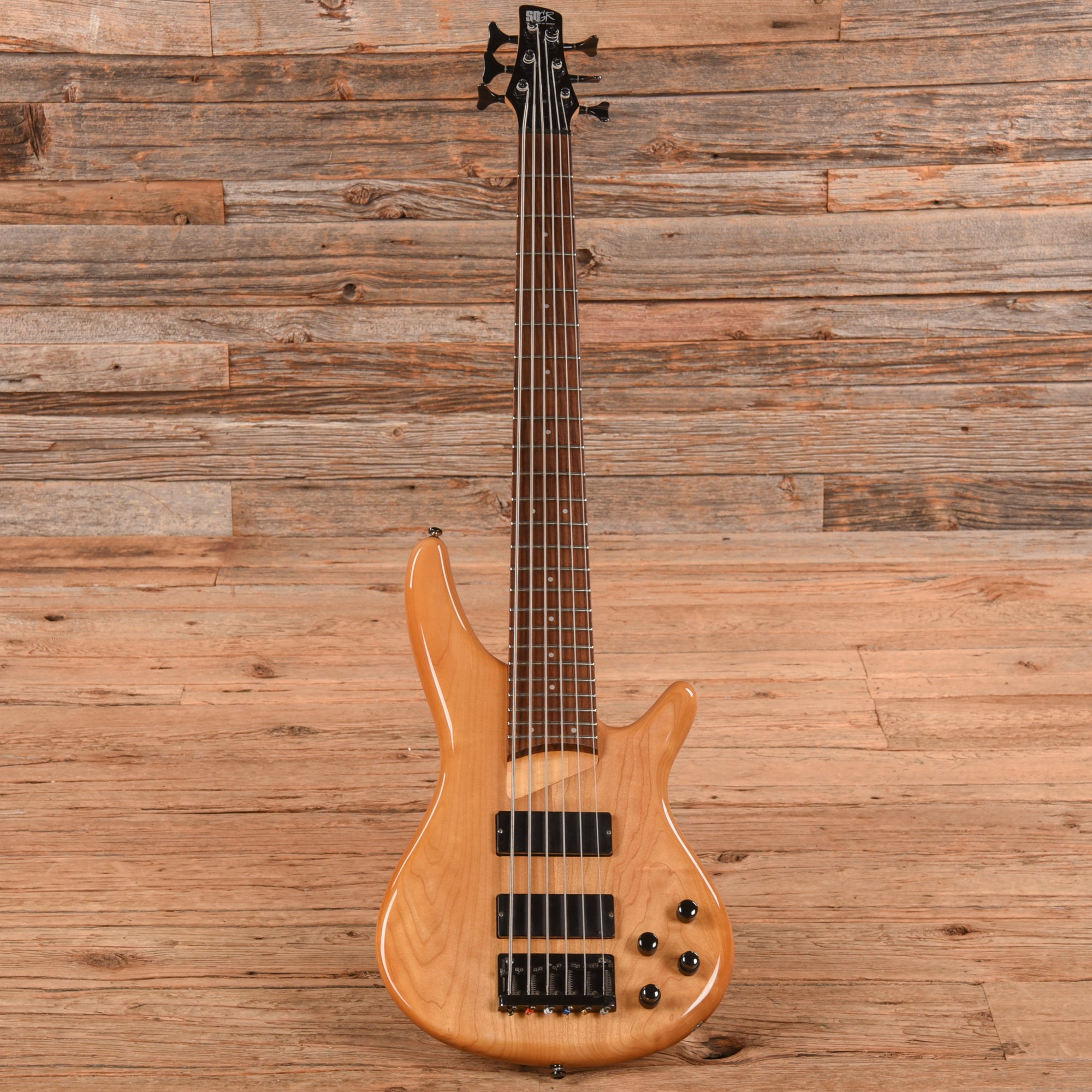 Ibanez SR506 Standard 6-String Bass Natural Bass Guitars / 5-String or More