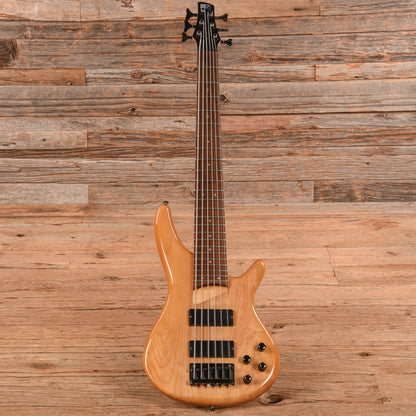 Ibanez SR506 Standard 6-String Bass Natural Bass Guitars / 5-String or More