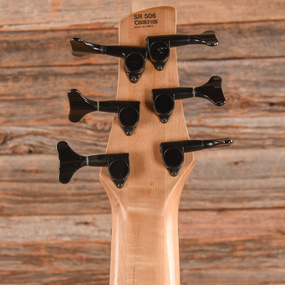 Ibanez SR506 Standard 6-String Bass Natural Bass Guitars / 5-String or More