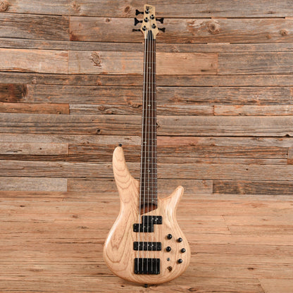 Ibanez SR655 5-String Natural 2015 Bass Guitars / 5-String or More