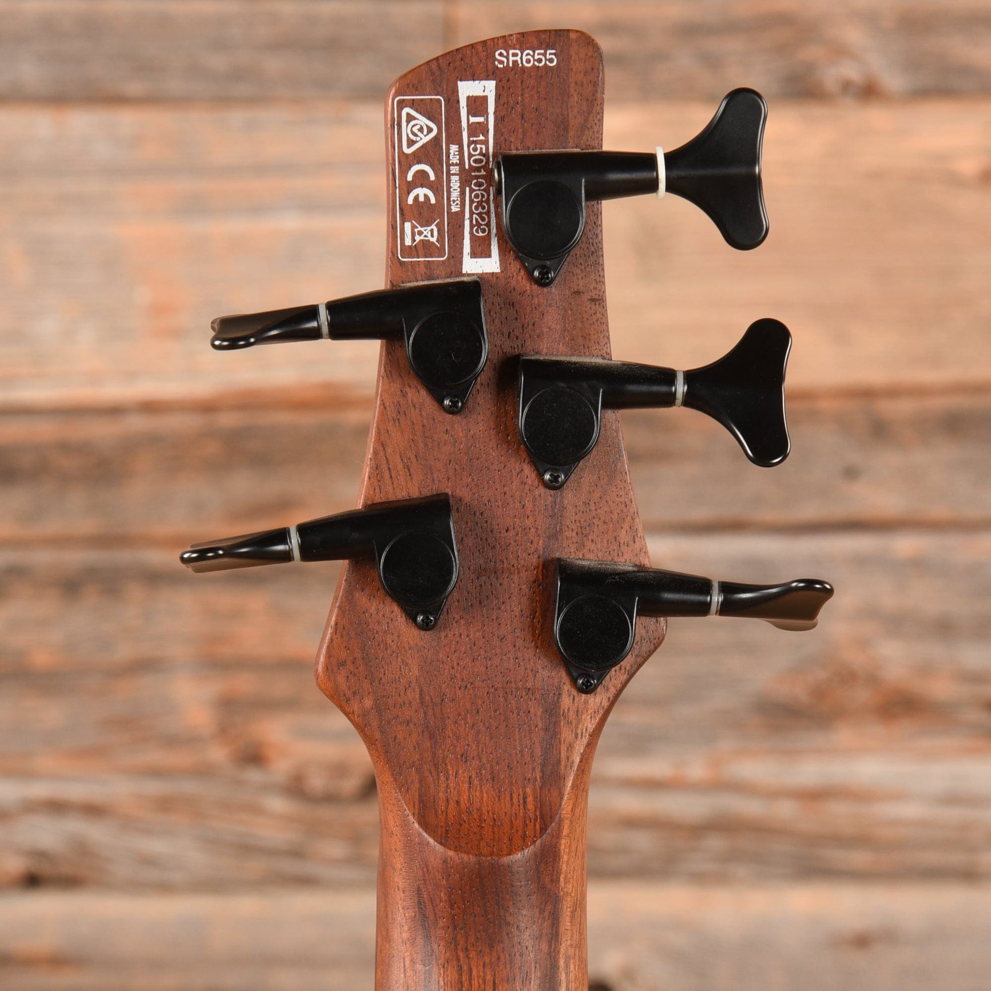 Ibanez SR655 5-String Natural 2015 Bass Guitars / 5-String or More