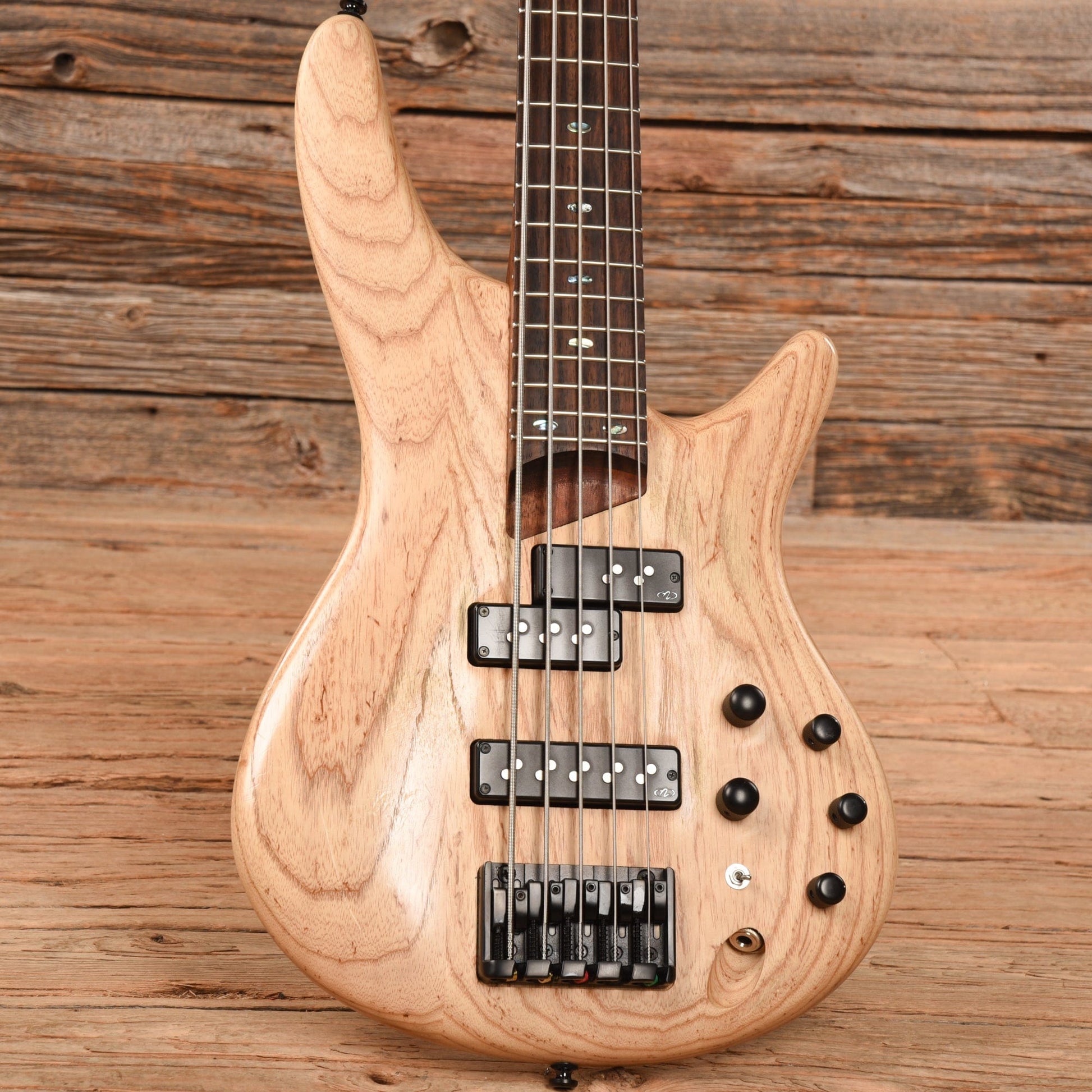 Ibanez SR655 5-String Natural 2015 Bass Guitars / 5-String or More