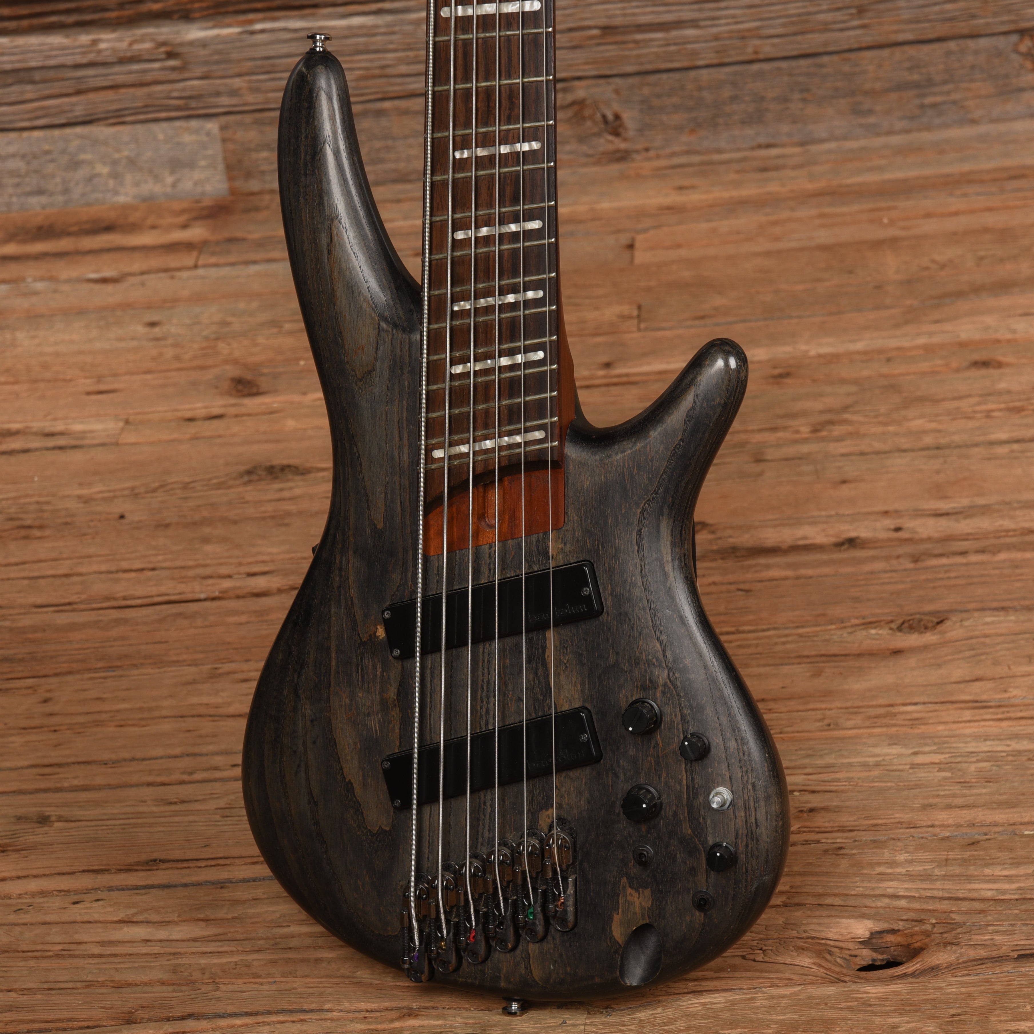 Ibanez SRFF808 1P-02 Black Bass Guitars / 5-String or More