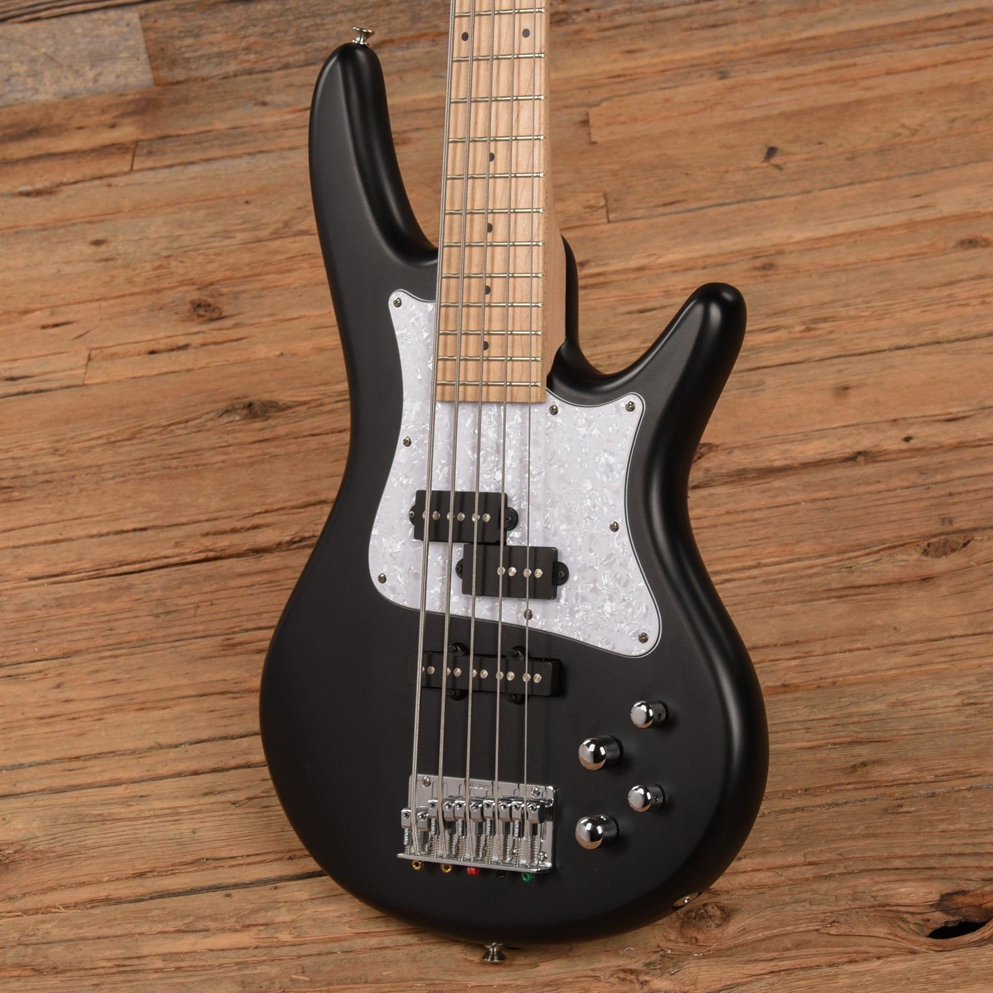 Ibanez SRMD205 Soundgear Mezzo 5-String Bass Black Flat 2019 Bass Guitars / 5-String or More