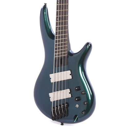 Ibanez SRMS725BCM Bass Workshop 5-String Electric Multiscale Bass Blue Chameleon Bass Guitars / 5-String or More