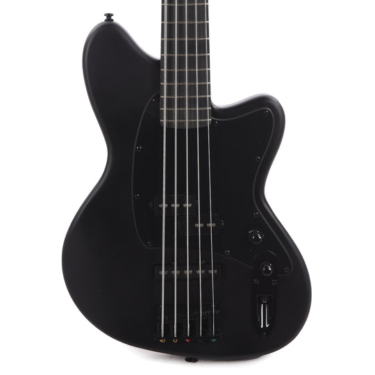 Ibanez TMB425BBKF Talman Bass Standard 5-String Electric Bass Black Flat Bass Guitars / 5-String or More