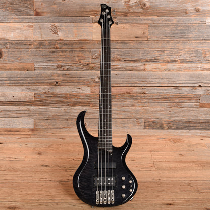 Ibanez BTB405QM Standard (Modified) Trans-Black Bass Guitars