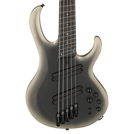 Ibanez BTB605MSSOM BTB Bass Workshop 5-String Multi Scale Electric Bass Solar Eclipse Matte Bass Guitars