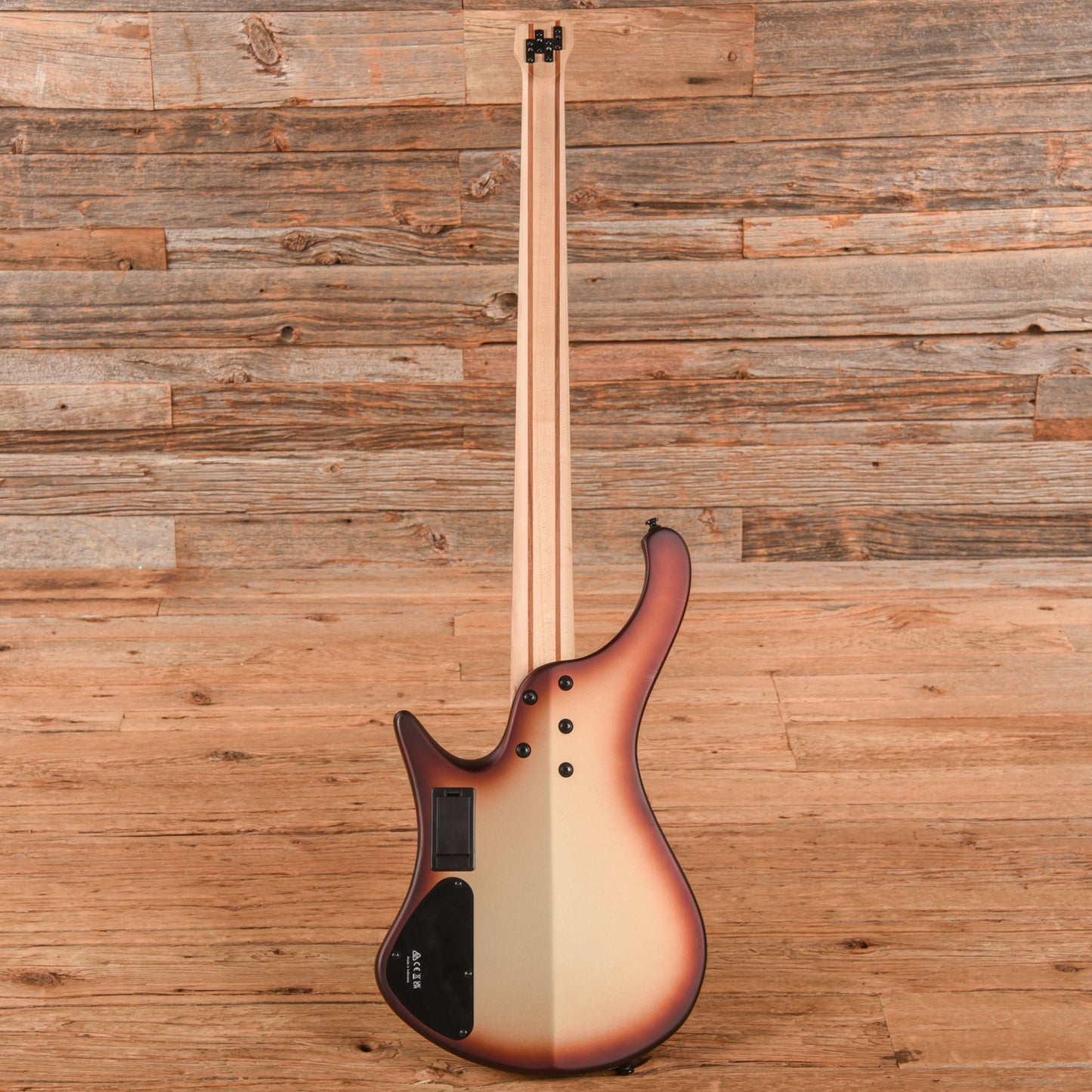 Ibanez EHB600CCM EHB Ergonomic Headless Bass Charred Champagne Burst Matte Bass Guitars