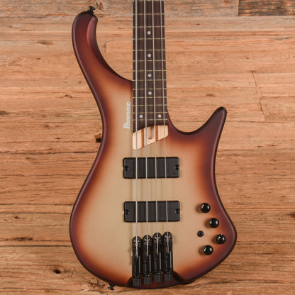 Ibanez EHB600CCM EHB Ergonomic Headless Bass Charred Champagne Burst Matte Bass Guitars