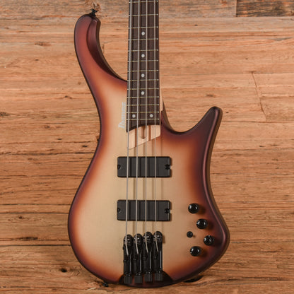 Ibanez EHB600CCM EHB Ergonomic Headless Bass Charred Champagne Burst Matte Bass Guitars