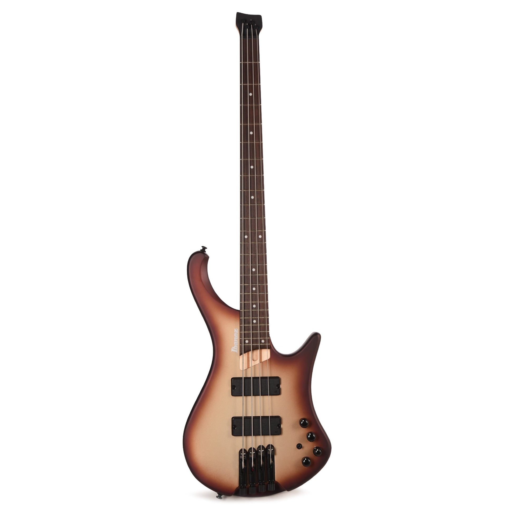 Ibanez EHB600CCM EHB Ergonomic Headless Bass Charred Champagne Burst Matte Bass Guitars