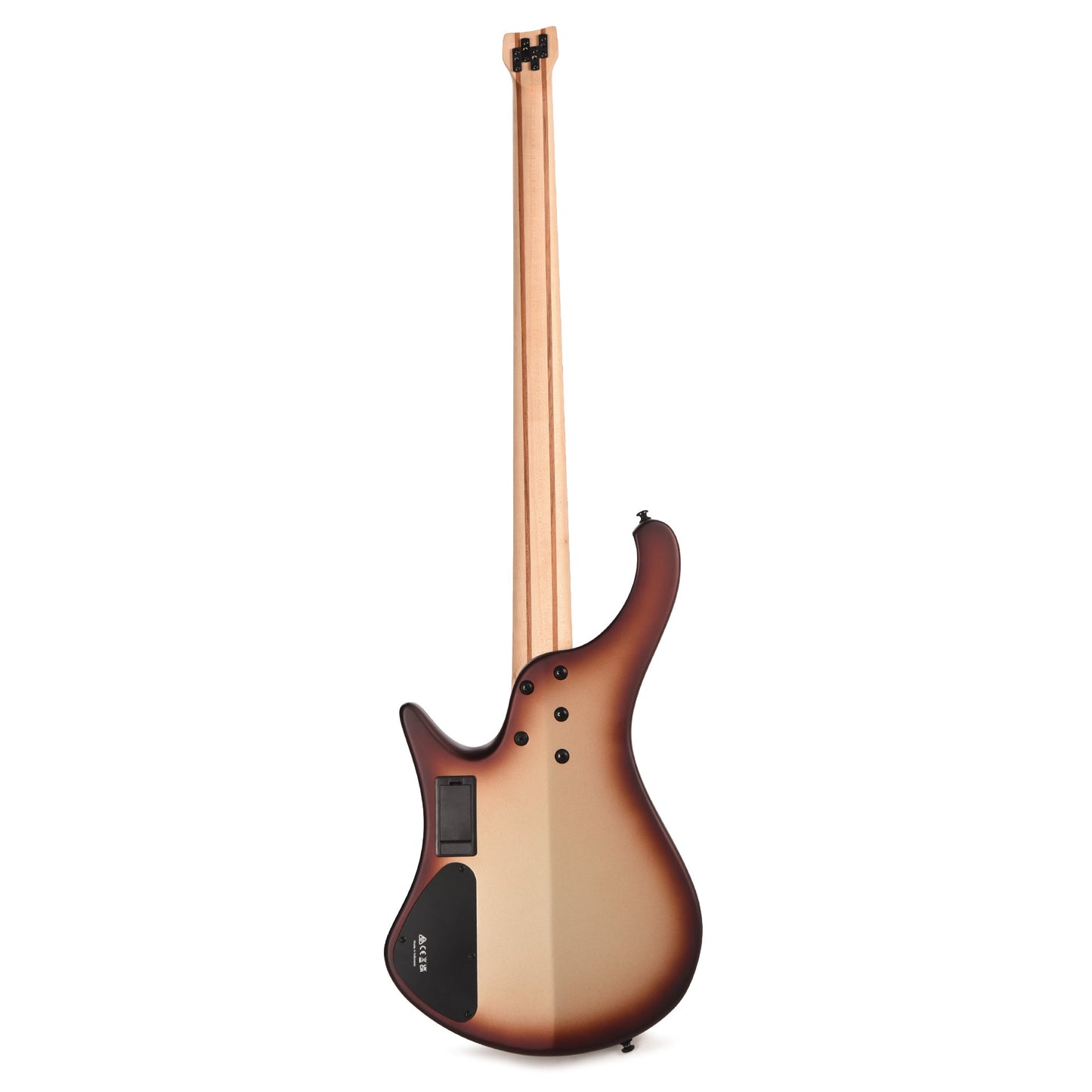 Ibanez EHB600CCM EHB Ergonomic Headless Bass Charred Champagne Burst Matte Bass Guitars