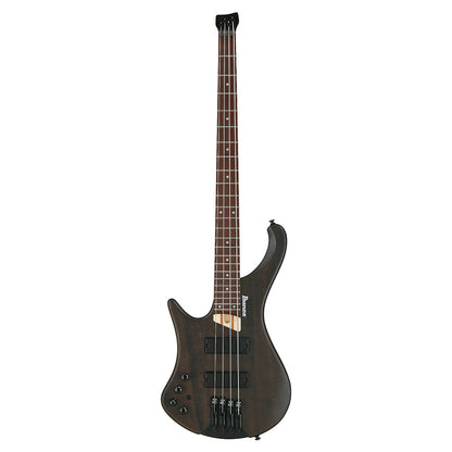 Ibanez EHB600LWNF EHB Ergonomic Headless Bass Walnut Flat Lefty Bass Guitars