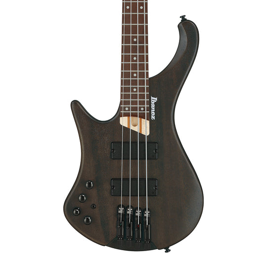 Ibanez EHB600LWNF EHB Ergonomic Headless Bass Walnut Flat Lefty Bass Guitars
