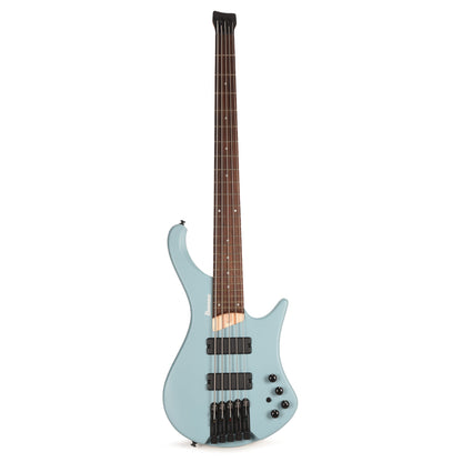 Ibanez EHB605PRM EHB Ergonomic Headless Bass 5-String Purist Blue Matte Bass Guitars