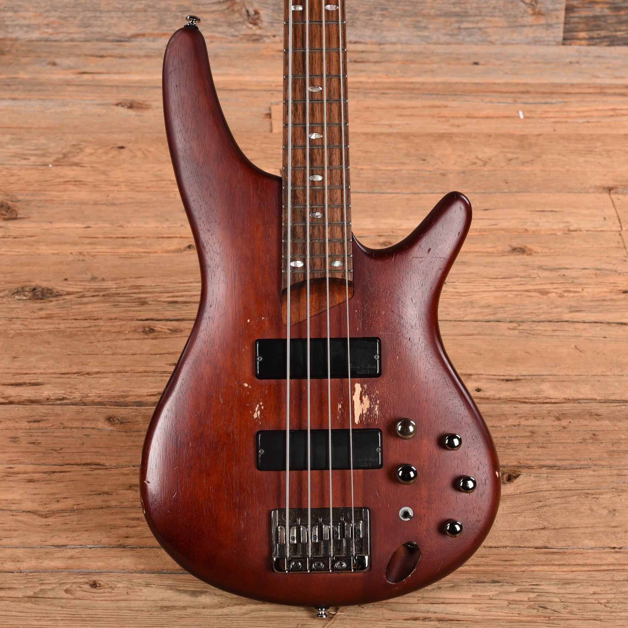 Ibanez SR 500 Walnut Satin 2011 Bass Guitars