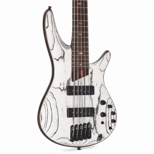 Ibanez SR1325SBIVF SR Premium 5-String Electric Bass Icebreaker Wave Flat Bass Guitars