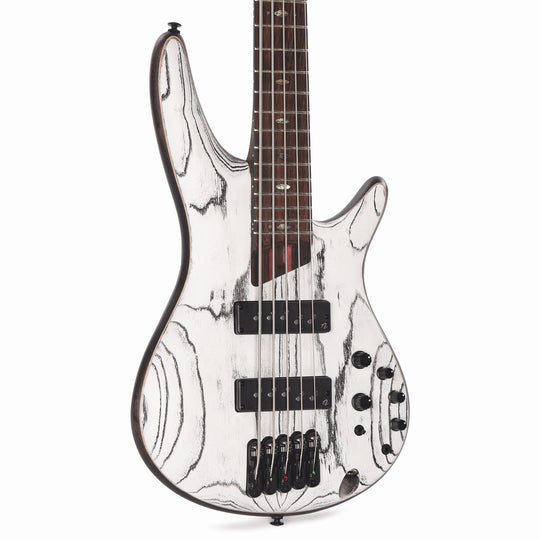 Ibanez SR1325SBIVF SR Premium 5-String Electric Bass Icebreaker Wave Flat Bass Guitars