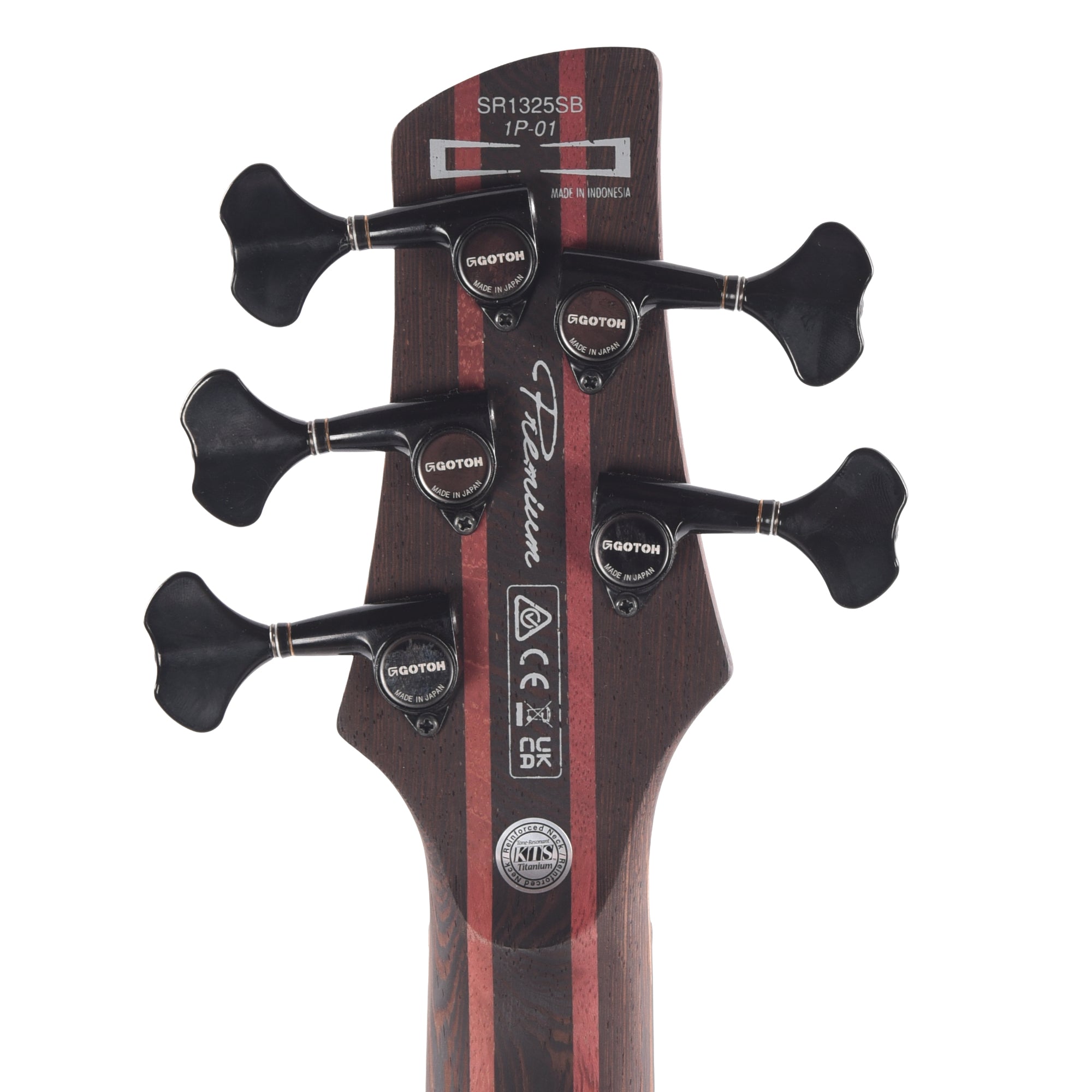 Ibanez SR1325SBIVF SR Premium 5-String Electric Bass Icebreaker Wave Flat Bass Guitars