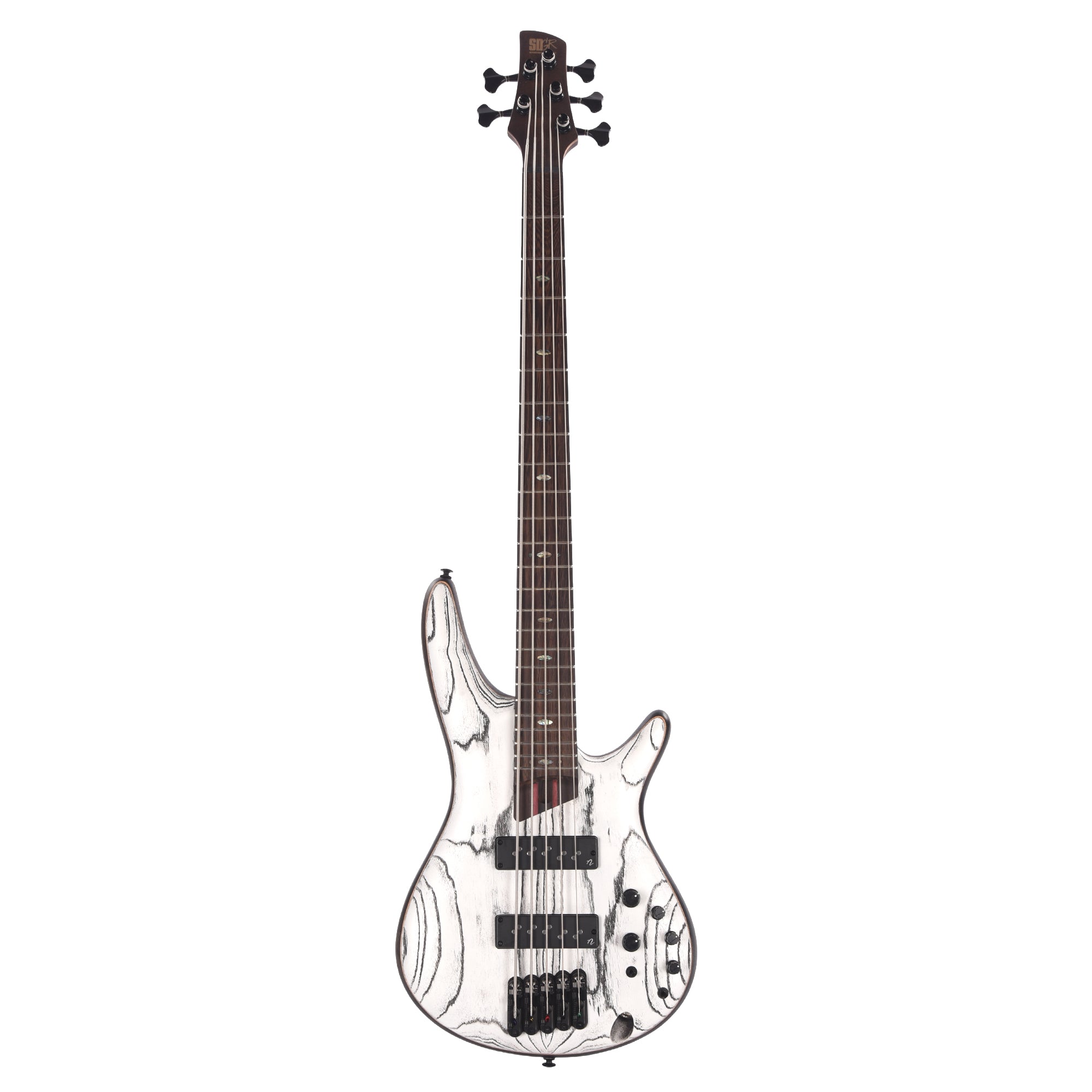 Ibanez SR1325SBIVF SR Premium 5-String Electric Bass Icebreaker Wave Flat Bass Guitars