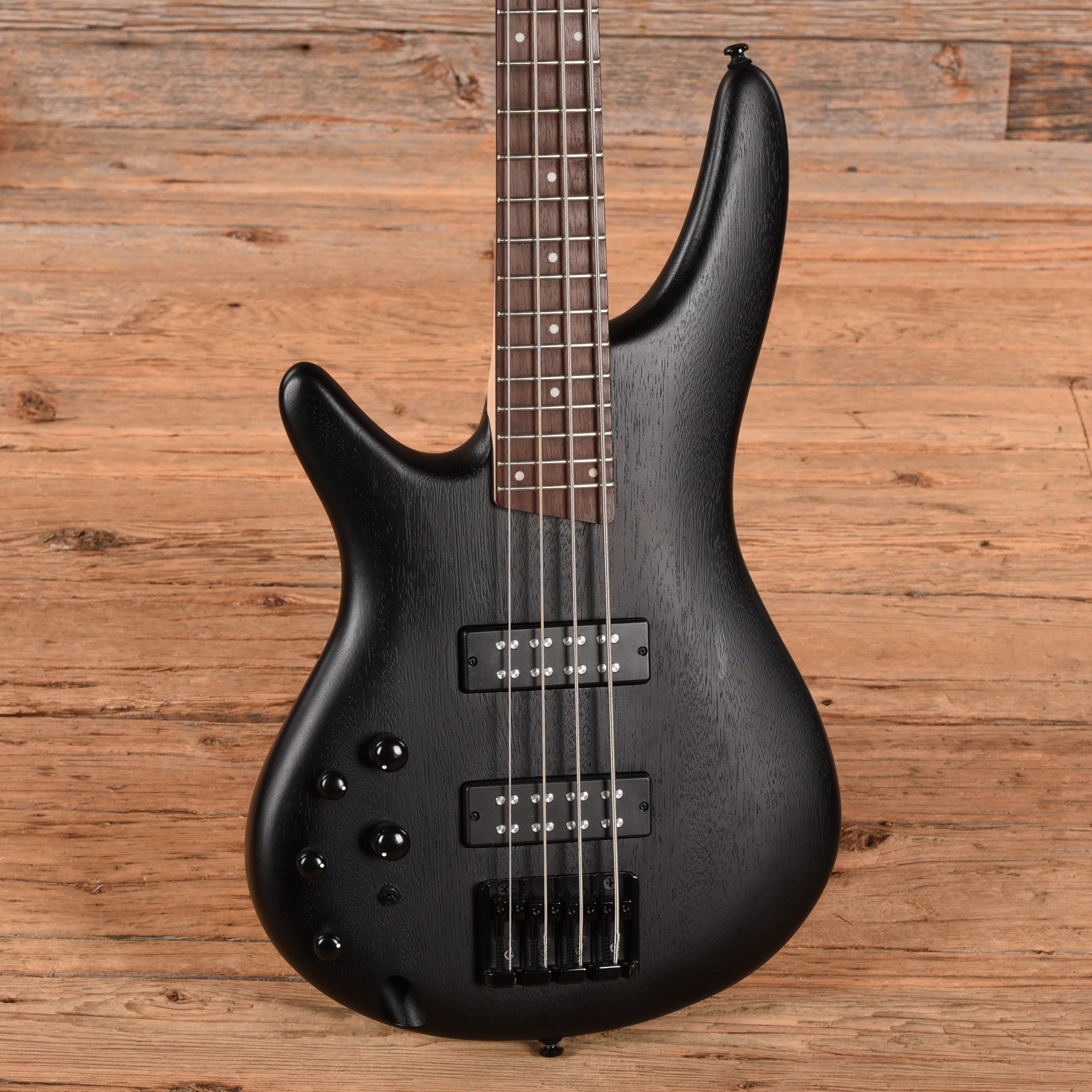 Ibanez SR300E Standard Sound Gear Matte Black 2024 LEFTY Bass Guitars