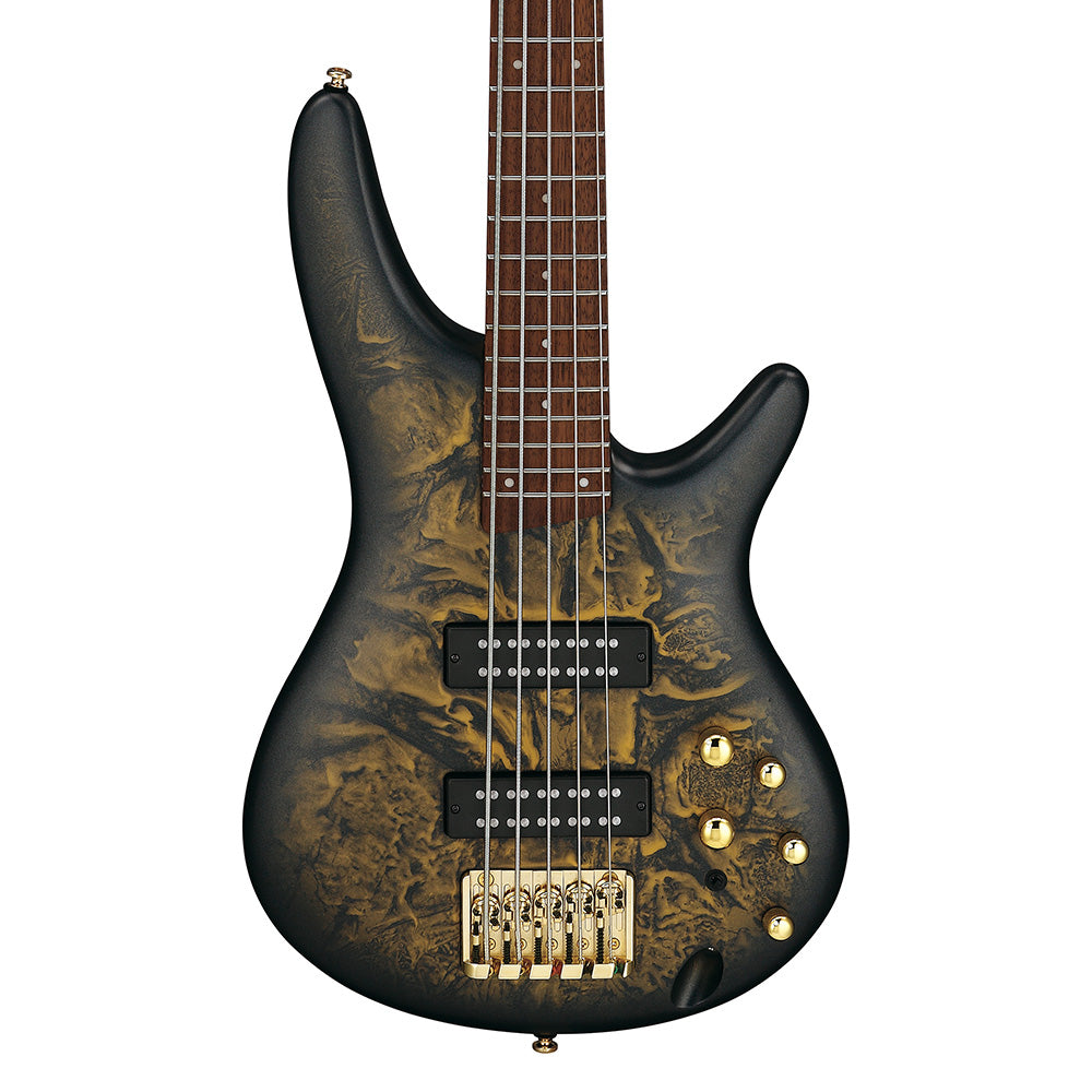 Ibanez SR305EDXFDM SR Standard 5-String Electric Bass Frozen Gold Matte Bass Guitars