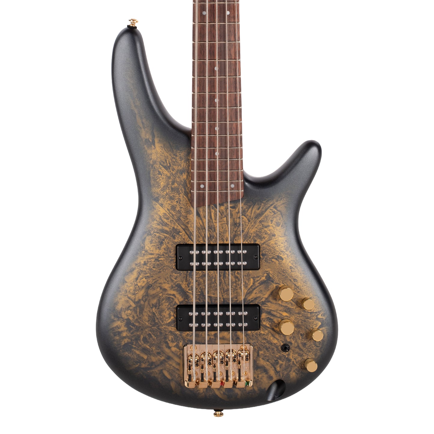Ibanez SR305EDXFDM SR Standard 5-String Electric Bass Frozen Gold Matte Bass Guitars