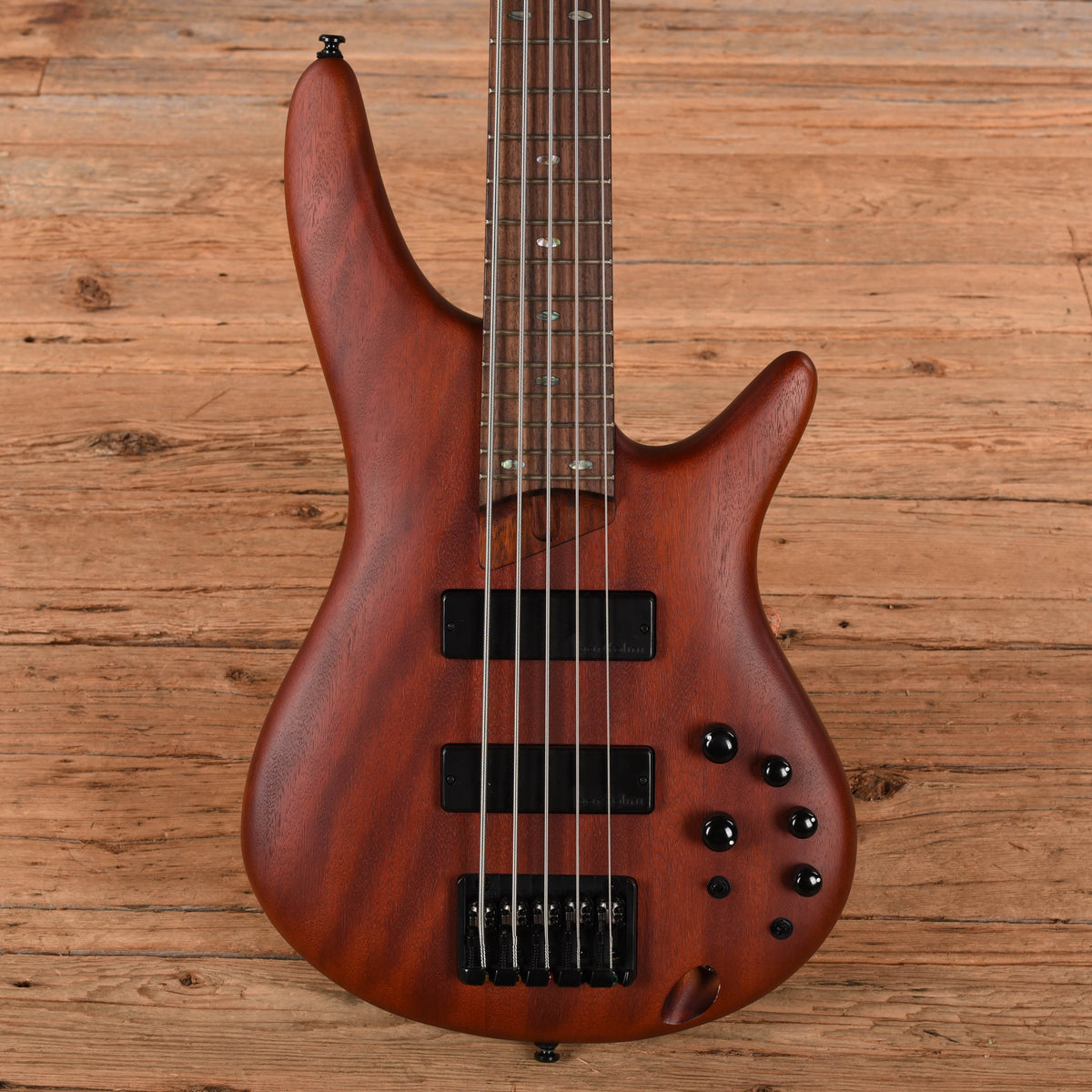 Ibanez SR485 Standard Soundgear Bass Brown Mahogany Bass Guitars