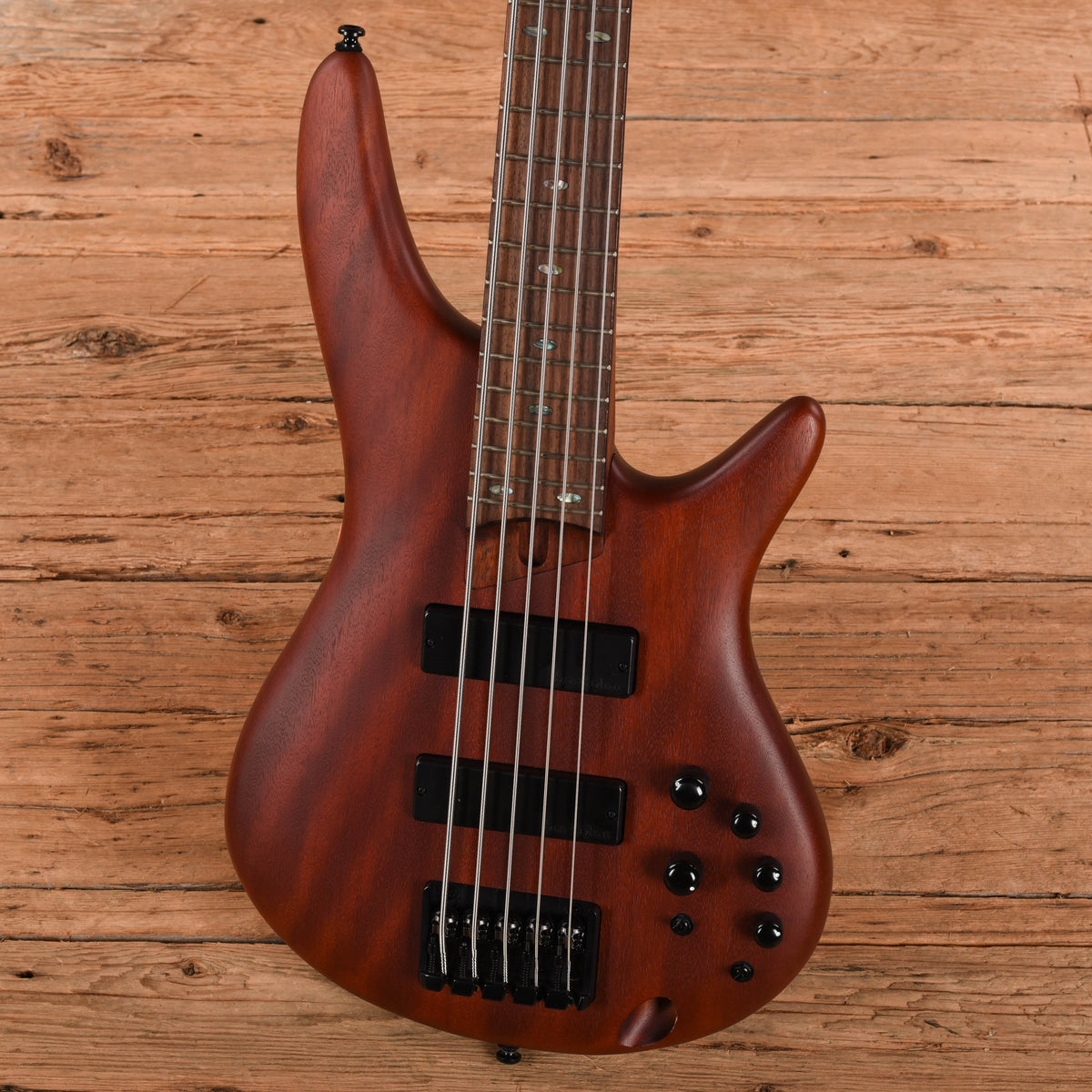 Ibanez SR485 Standard Soundgear Bass Brown Mahogany Bass Guitars