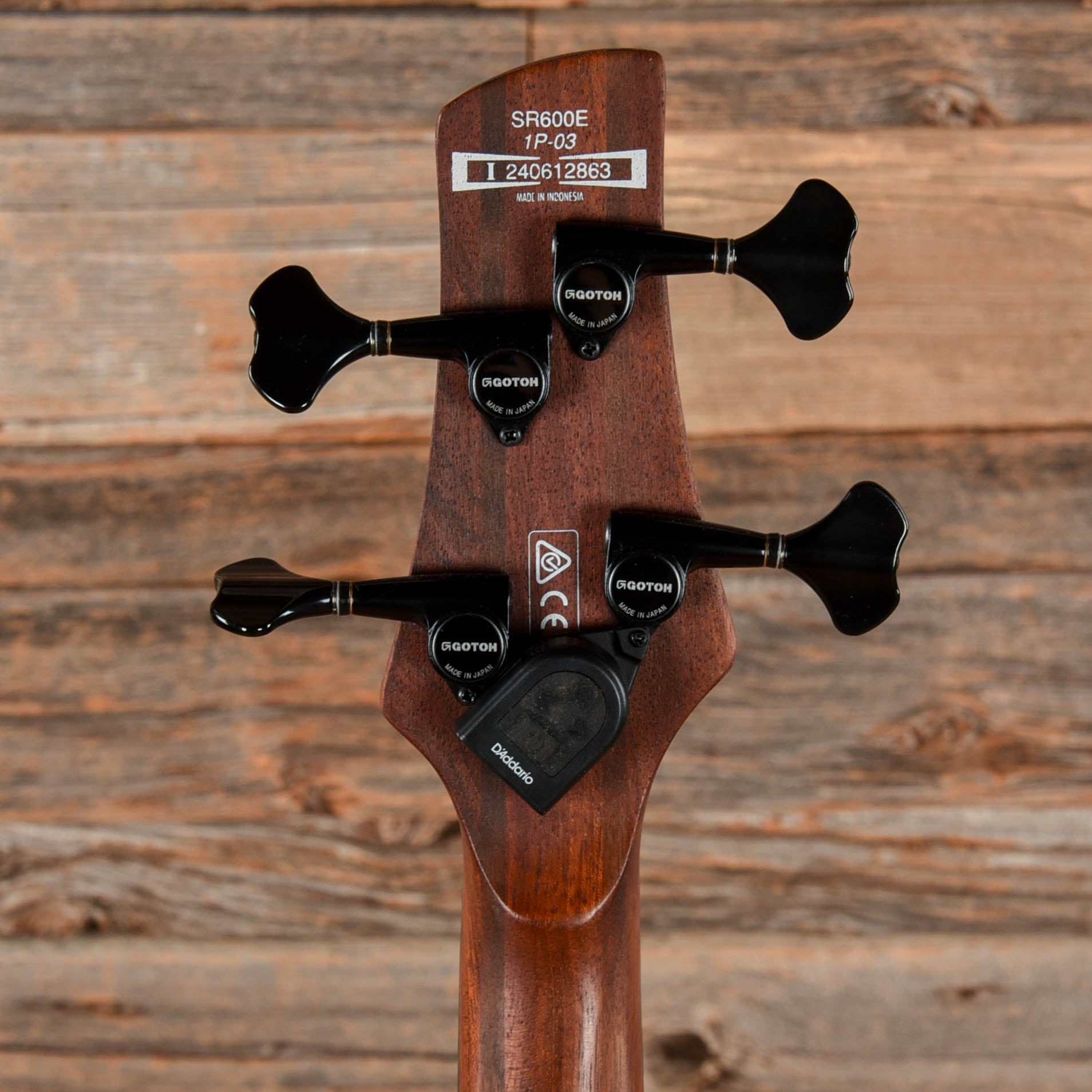 Ibanez SR600E Standard Soundgear Bass Brown 2024 Bass Guitars