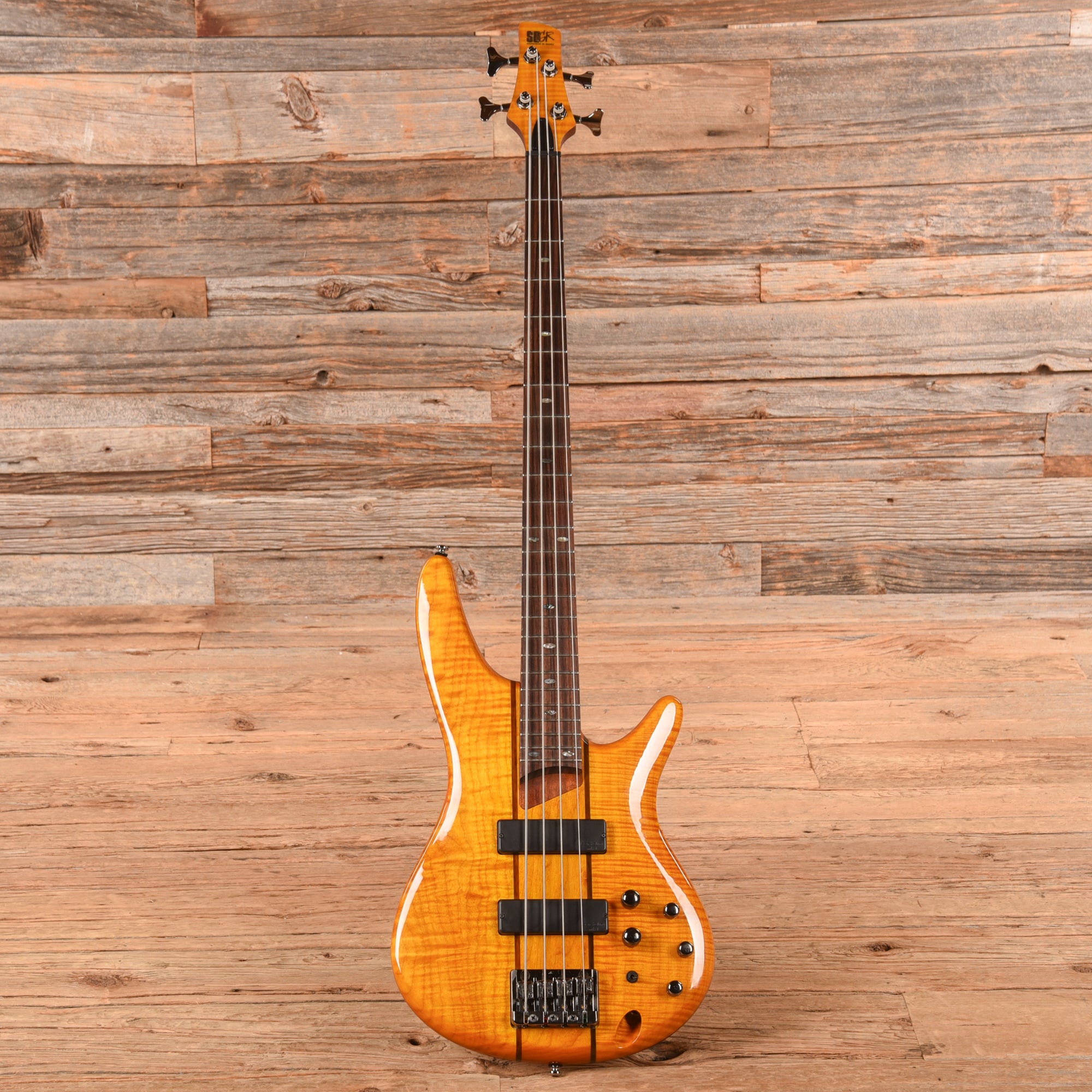Ibanez SR700 Standard Amber 2011 Bass Guitars