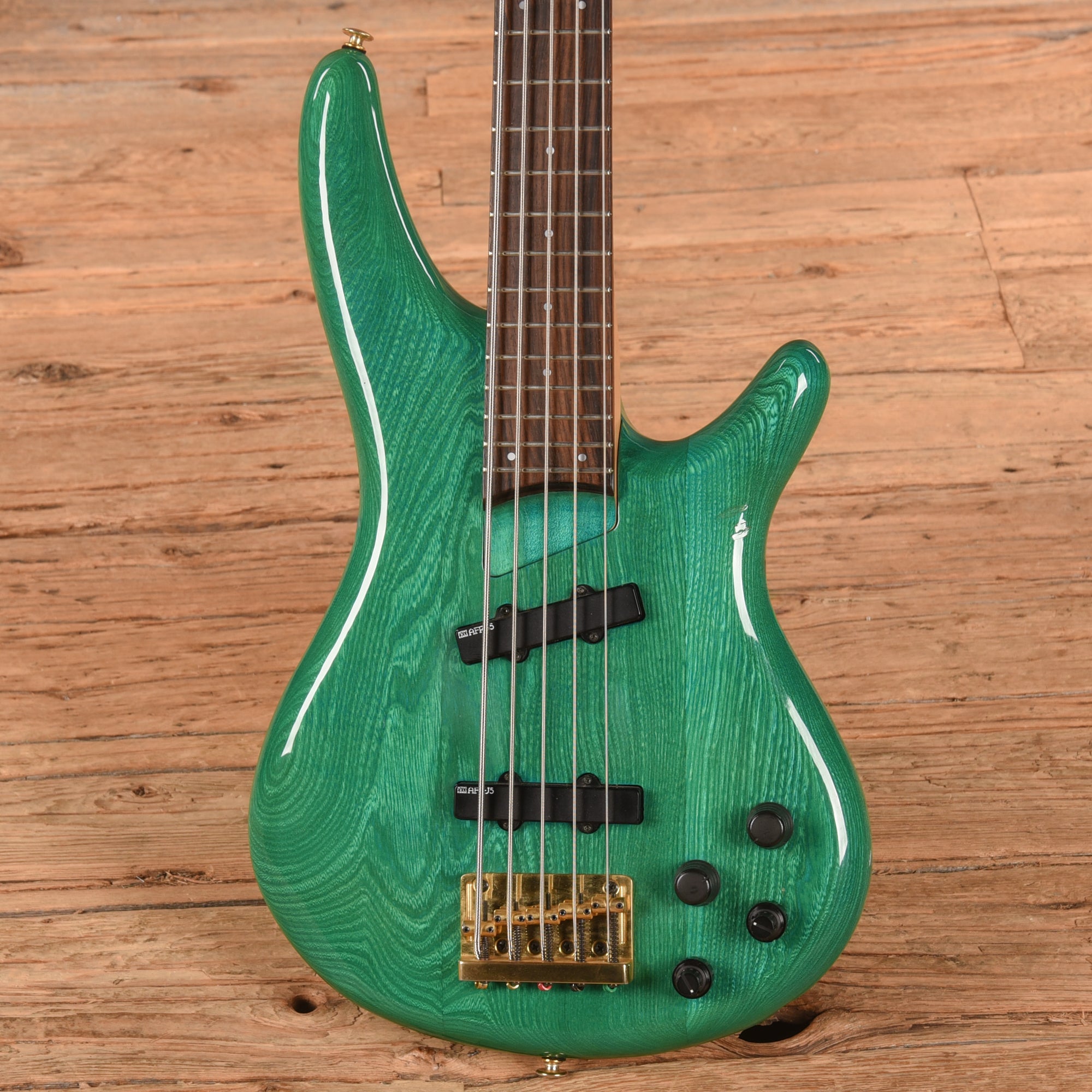 Ibanez SR895TT Standard Soundgear Bass Green 1993 Bass Guitars