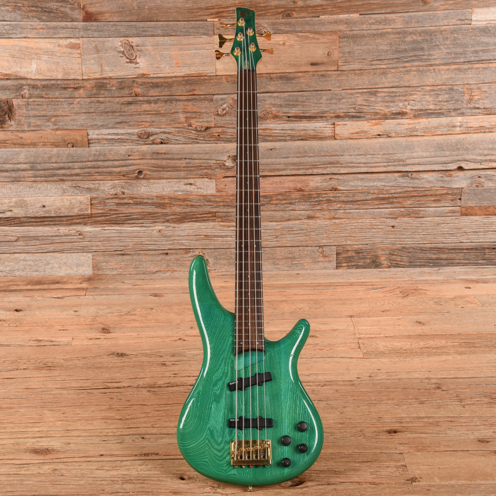 Ibanez SR895TT Standard Soundgear Bass Green 1993 Bass Guitars