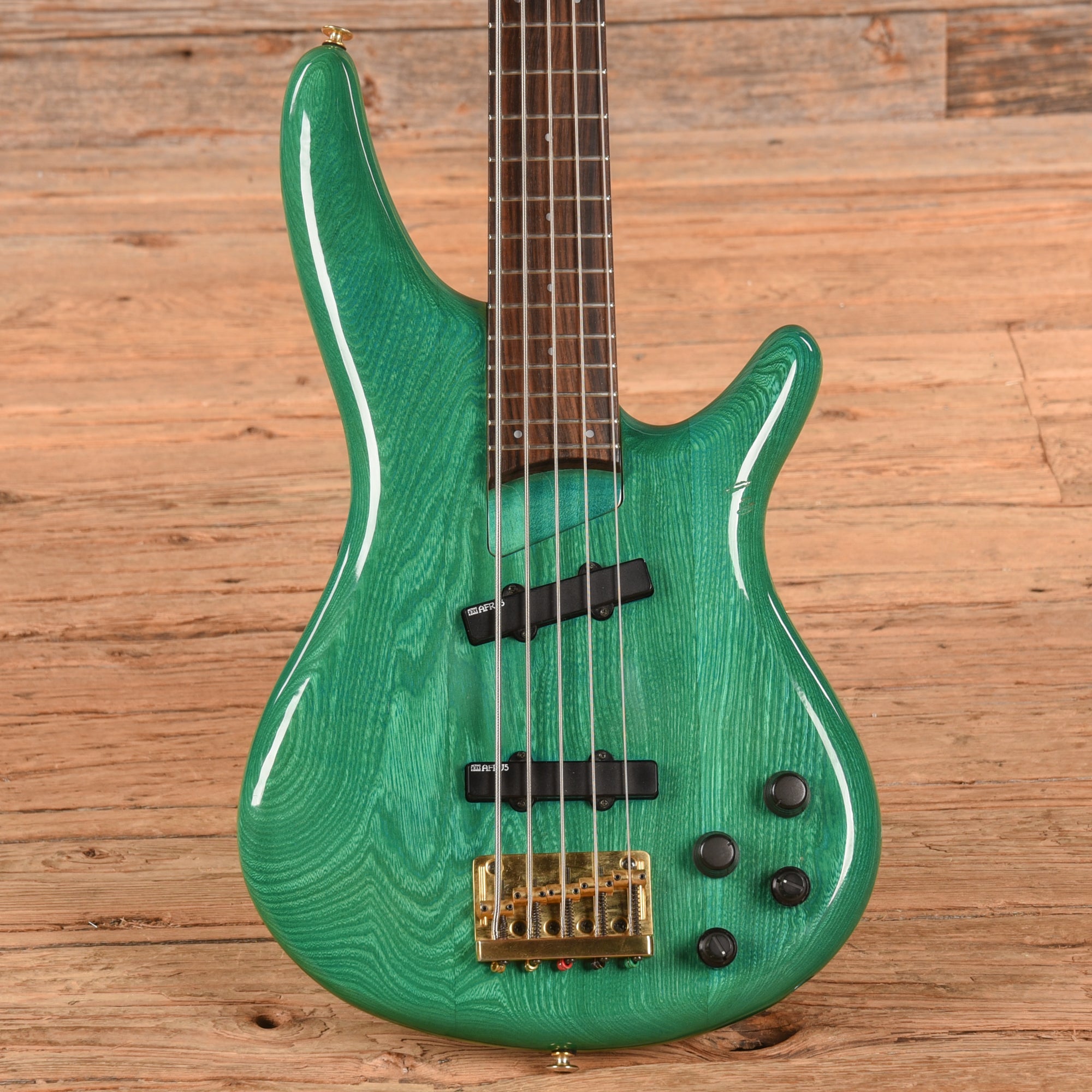 Ibanez SR895TT Standard Soundgear Bass Green 1993 Bass Guitars