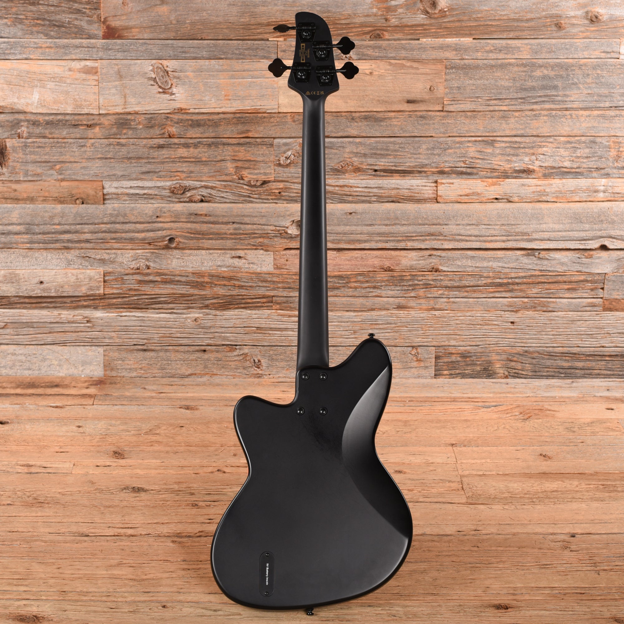 Ibanez TMB420BBKF Talman Bass Standard 4-String Electric Bass Black Flat Bass Guitars