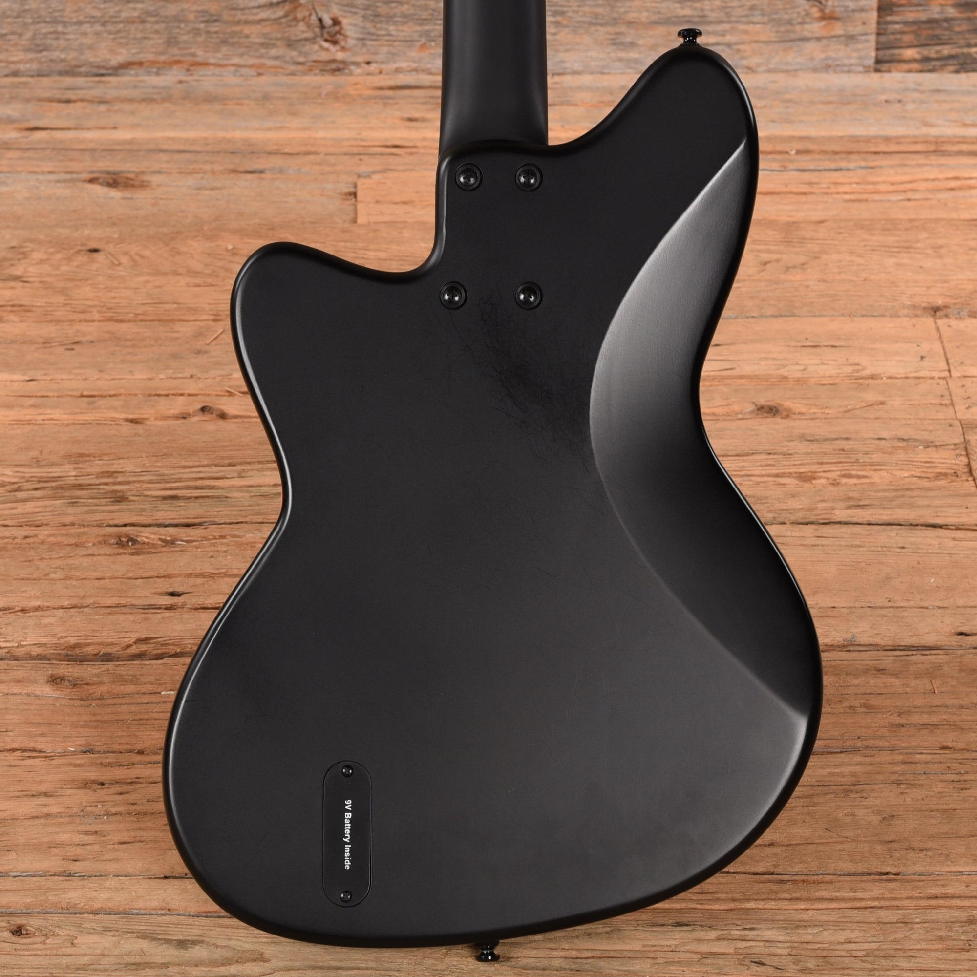 Ibanez TMB420BBKF Talman Bass Standard 4-String Electric Bass Black Flat Bass Guitars
