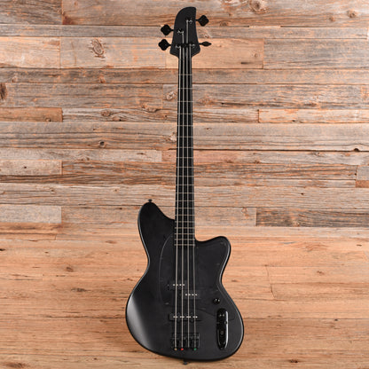 Ibanez TMB420BBKF Talman Bass Standard 4-String Electric Bass Black Flat Bass Guitars