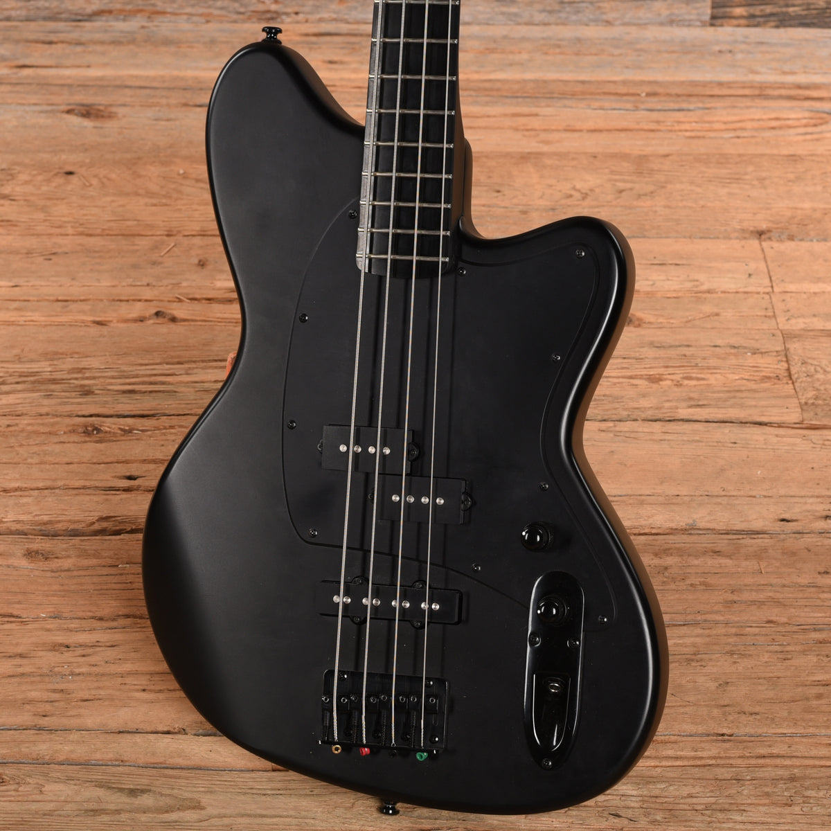 Ibanez TMB420BBKF Talman Bass Standard 4-String Electric Bass Black Flat Bass Guitars