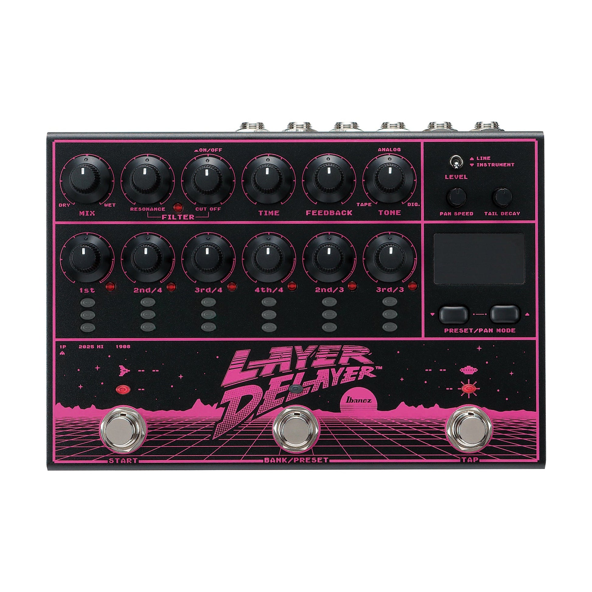 Ibanez LD303 Layer Delayer Multi Head Delay Pedal Effect Pedals