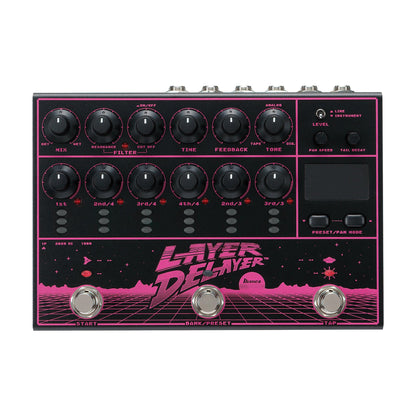 Ibanez LD303 Layer Delayer Multi Head Delay Pedal Effect Pedals