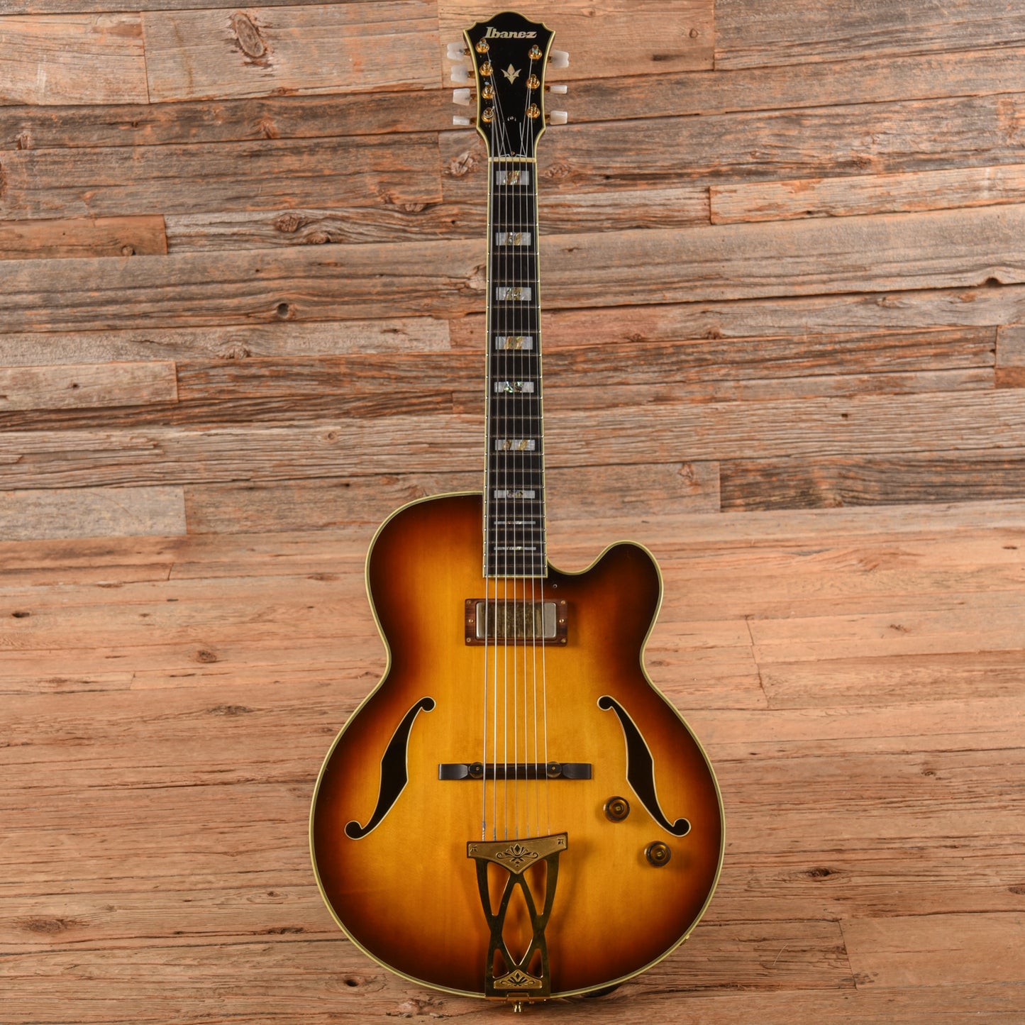 Ibanez AAF207 Sunburst Electric Guitars / Hollow Body