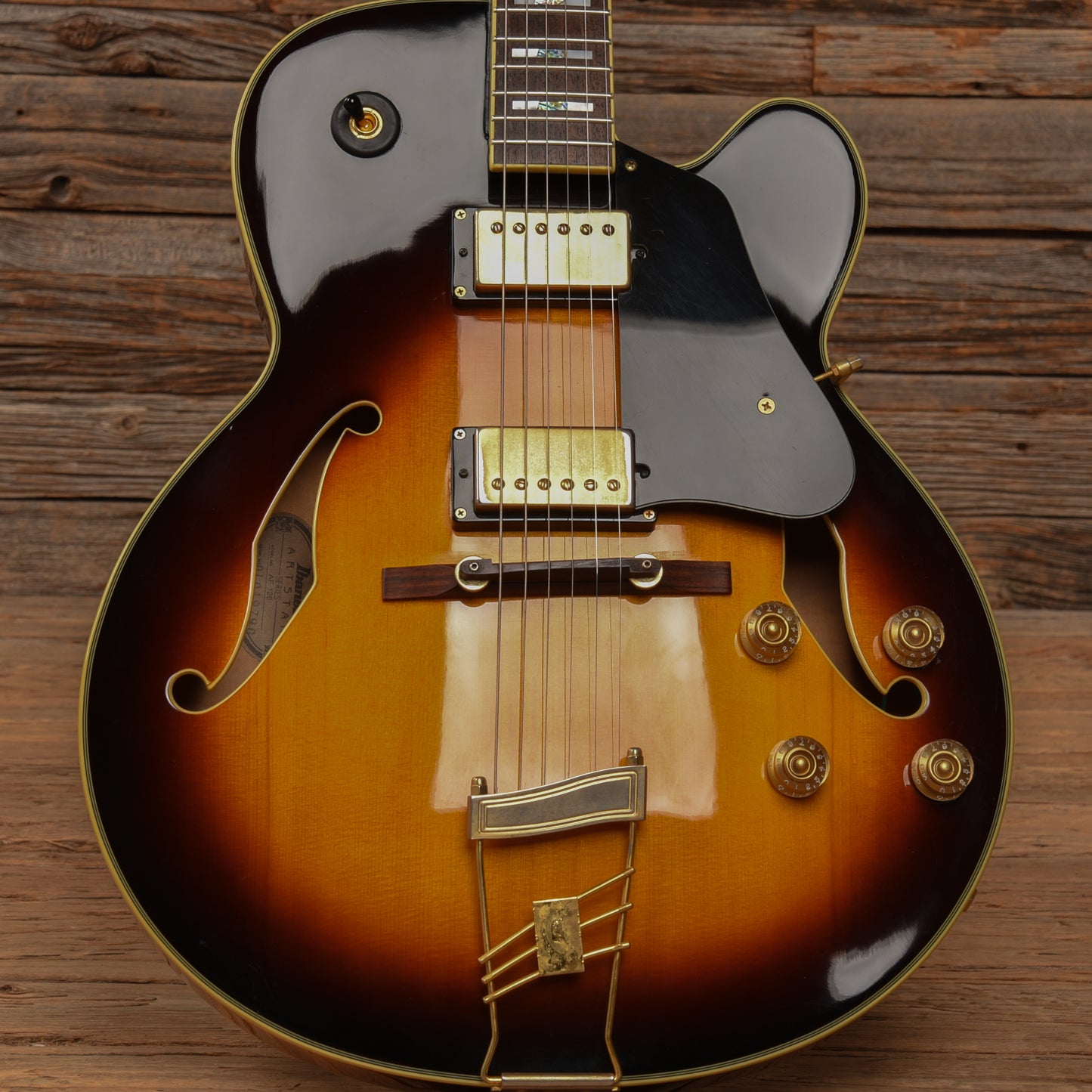 Ibanez AF-120 Sunburst Electric Guitars / Hollow Body