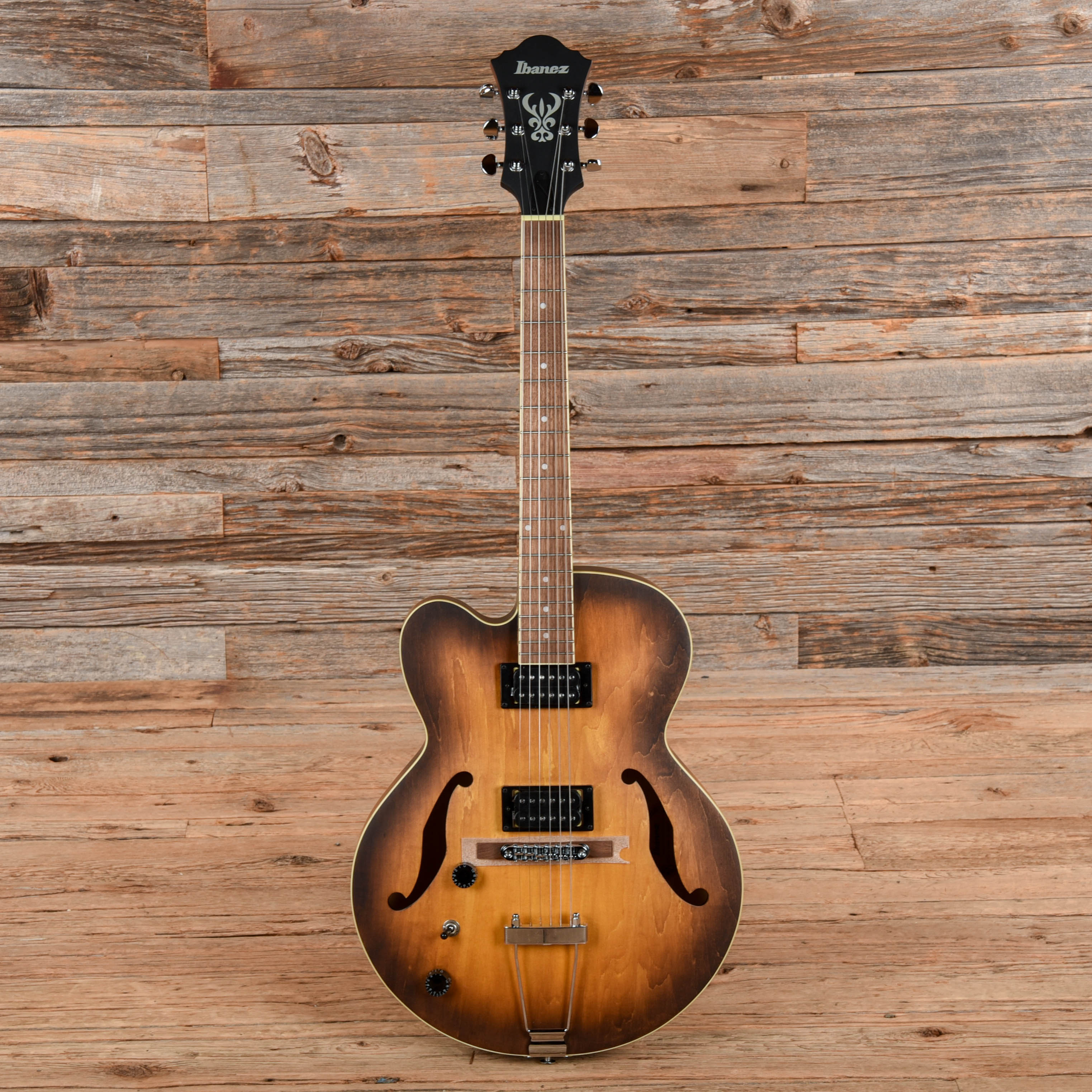Ibanez AF55L Tobacco Flat Electric Guitars / Hollow Body