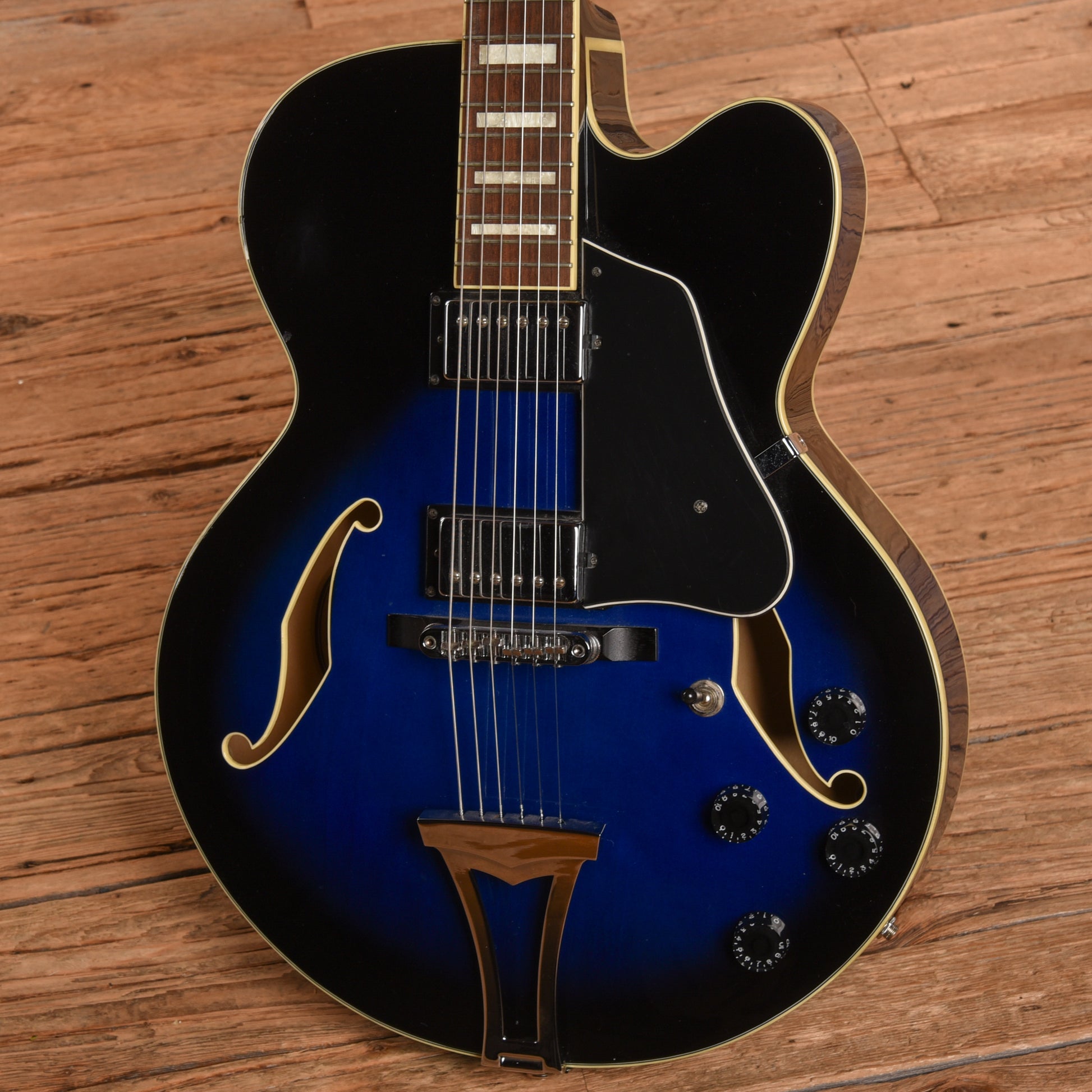Ibanez AF75 Artcore Transparent Blue Sunburst 2003 Electric Guitars / Hollow Body