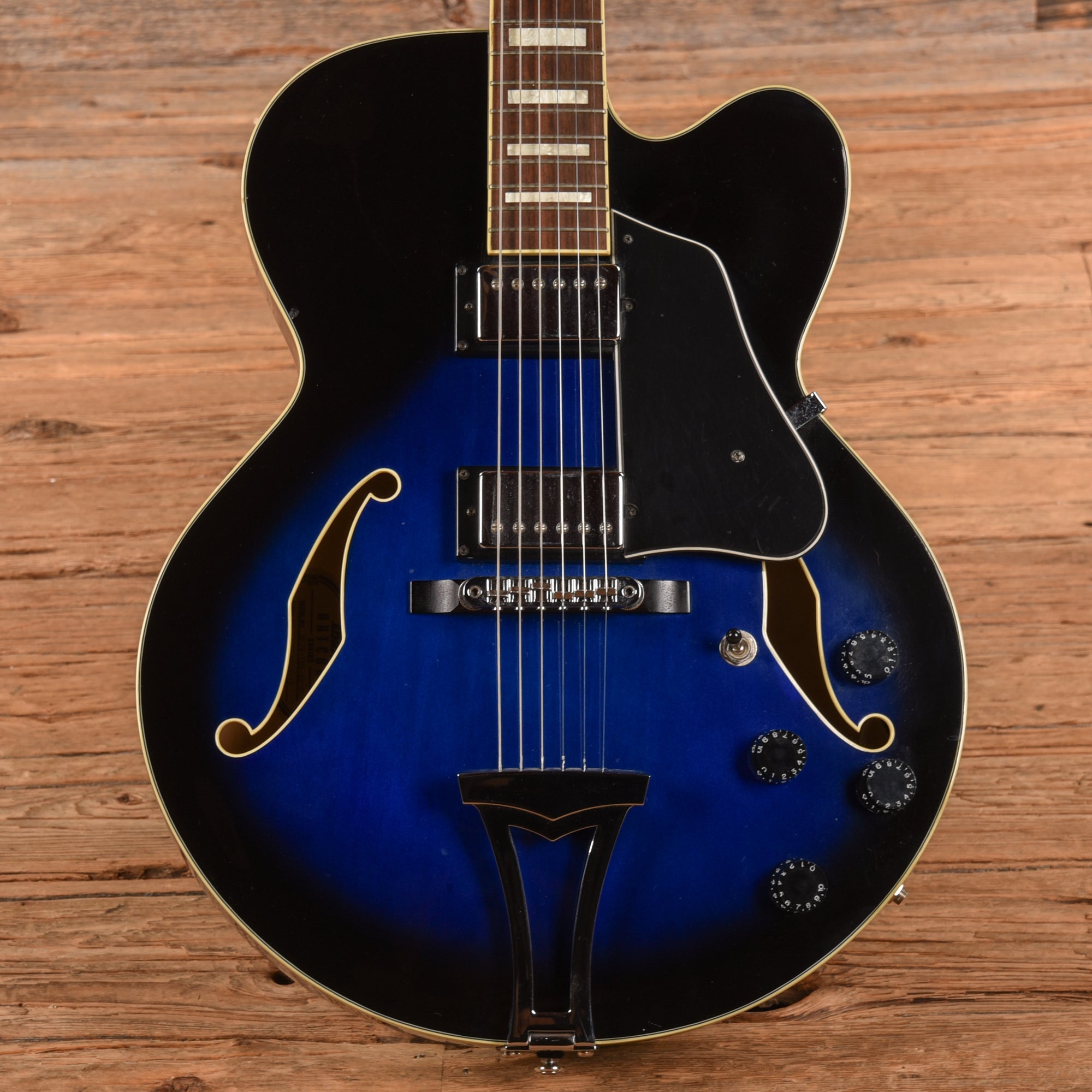Ibanez AF75 Artcore Transparent Blue Sunburst 2003 Electric Guitars / Hollow Body