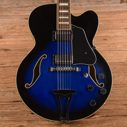 Ibanez AF75 Artcore Transparent Blue Sunburst 2003 Electric Guitars / Hollow Body